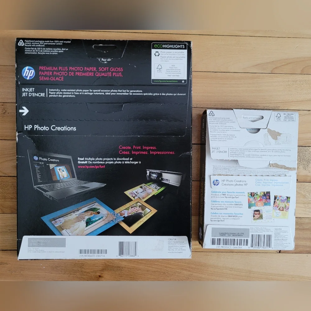 HP Photo Paper Bundle - Picture 2 of 4